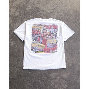 Vintage ZUM TRD 90s Toyota Dykom Red Car Import Tee Archive